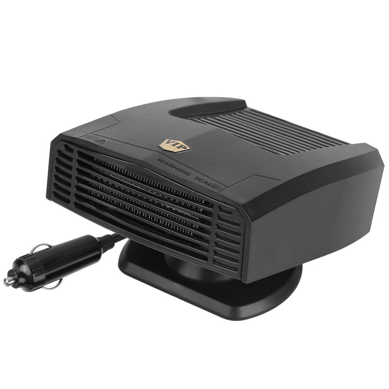 Portable Car Heater Heating Fan 2-in-1 Defroster Defogger Demister Windshield Heater Automotive - DailySale
