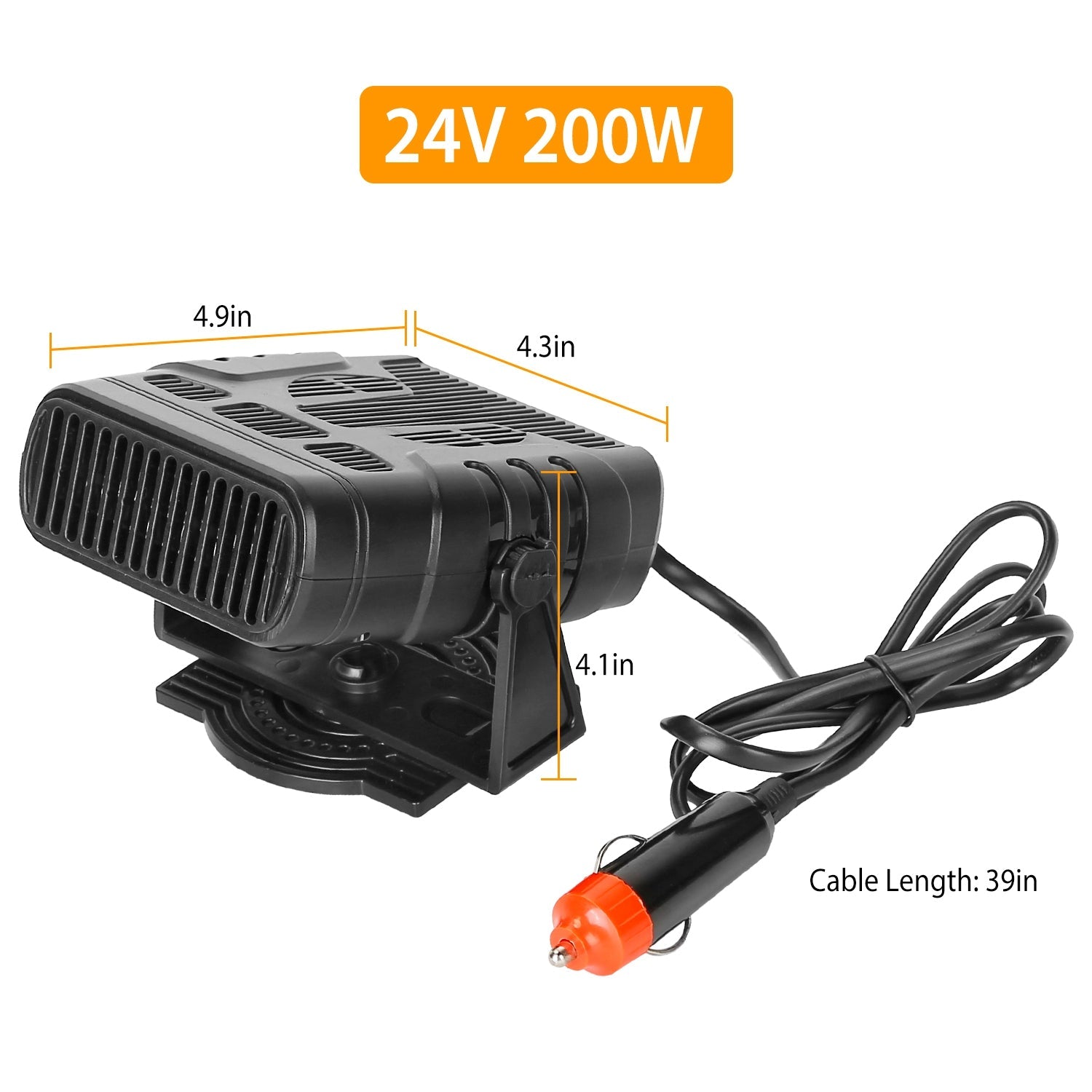 Portable Car Heating Fan Automotive - DailySale