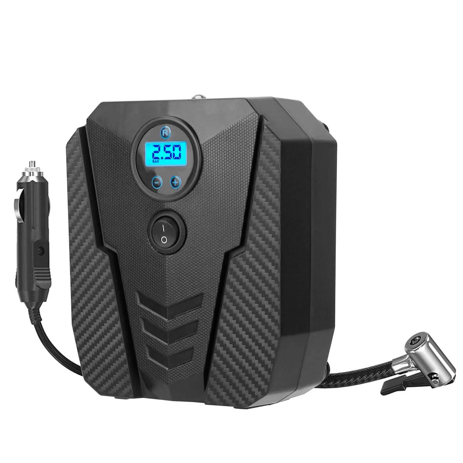 Portable Car Tire Inflator DC 12V Digital Car Air Pump Compressor Automotive - DailySale