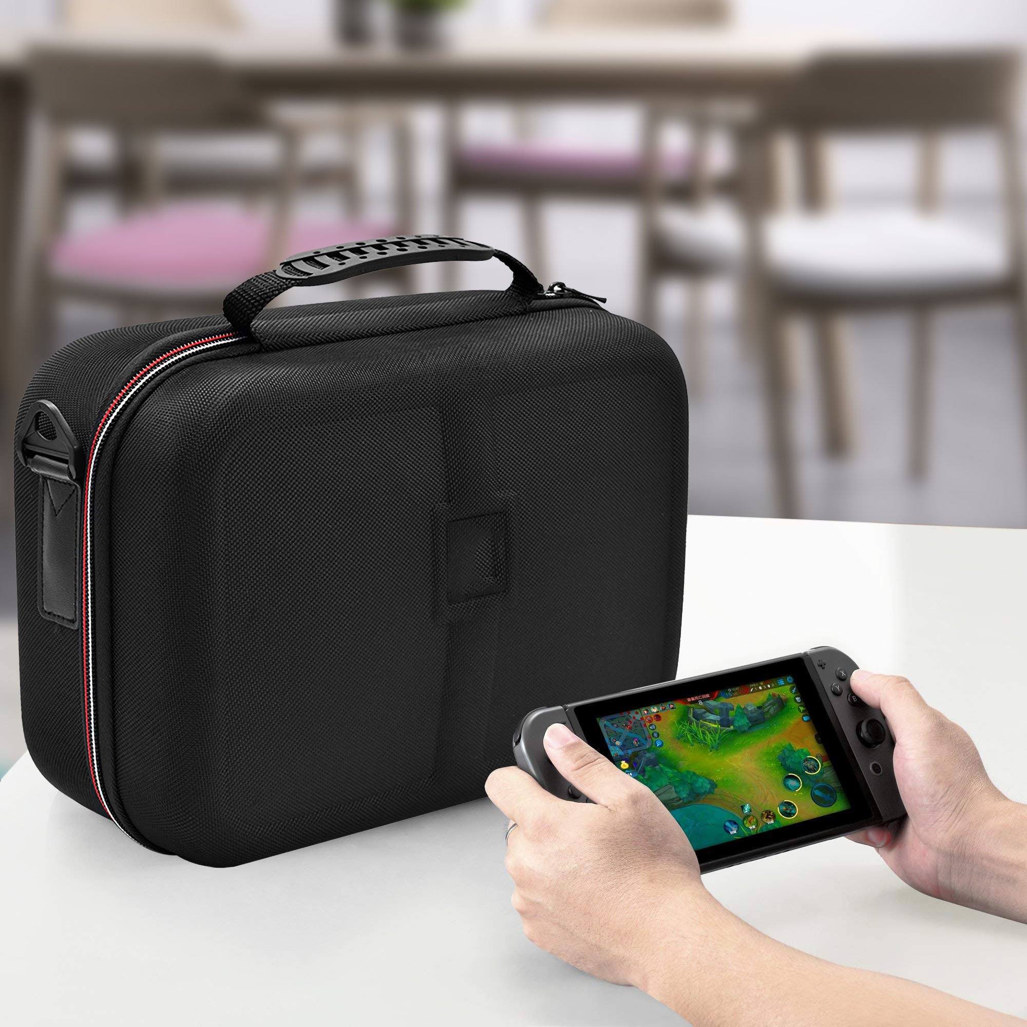 Portable Deluxe Carrying Case for Nintendo Switch Video Games & Consoles - DailySale