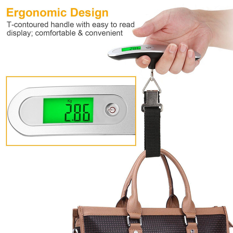 Portable Digital Luggage Scale Bags & Travel - DailySale