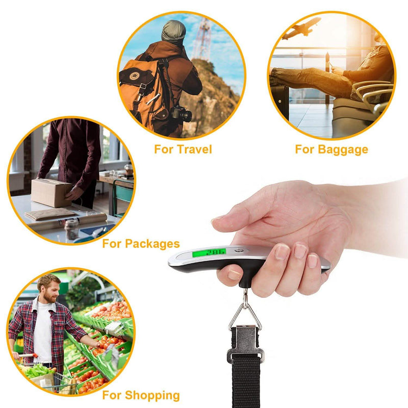 Portable Digital Luggage Scale Bags & Travel - DailySale