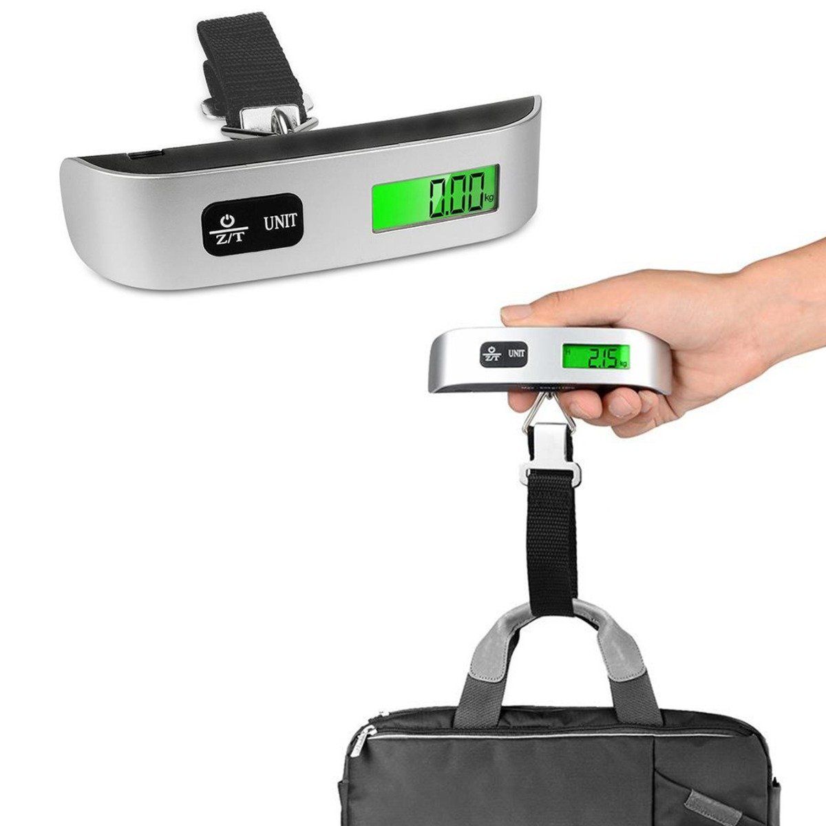 Portable Digital Luggage Scale LCD Display Gadgets & Accessories - DailySale