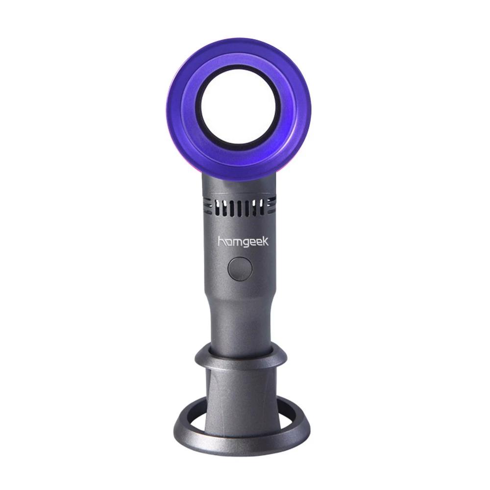 Portable Fan Hand-Held Fan Household Appliances Purple - DailySale