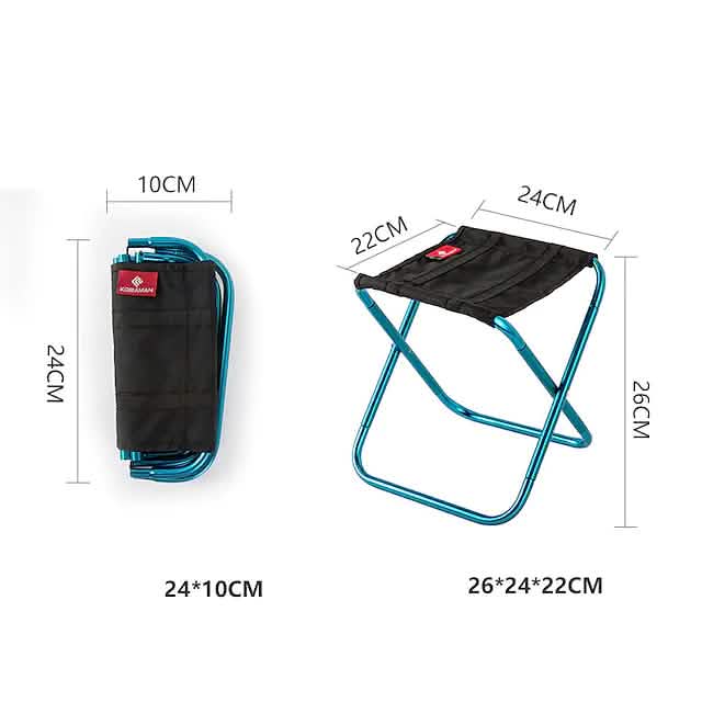 Portable Foldable Camping Bench Sports & Outdoors - DailySale