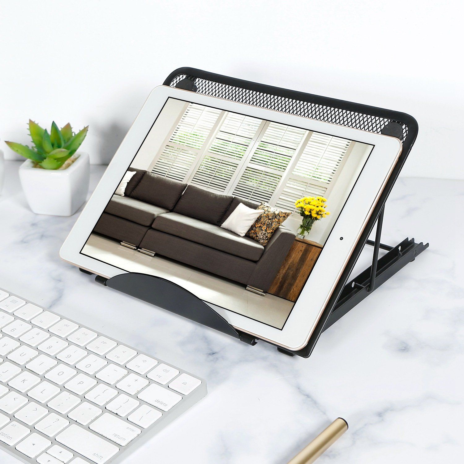 Portable Foldable Laptop Stand with Adjustable Angles Computer Accessories - DailySale