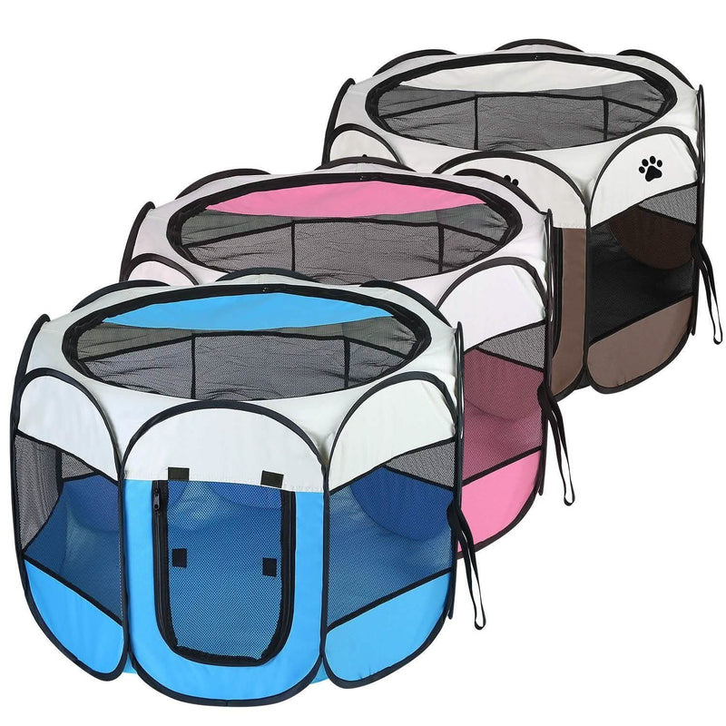Portable Foldable Pet Playpen For Dogs Cats Other Pets Pet Supplies - DailySale