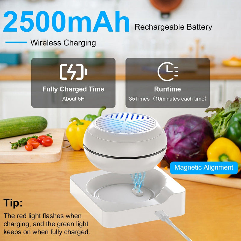 Portable Fruit Vegetable Washing Machine IPX7 Waterproof Rechargeable Fruit Cleaner Kitchen Tools & Gadgets - DailySale
