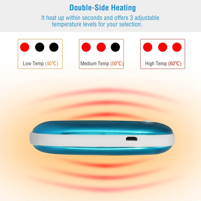 Portable Hand Warmer 5000mAh Power Bank Mobile Accessories - DailySale