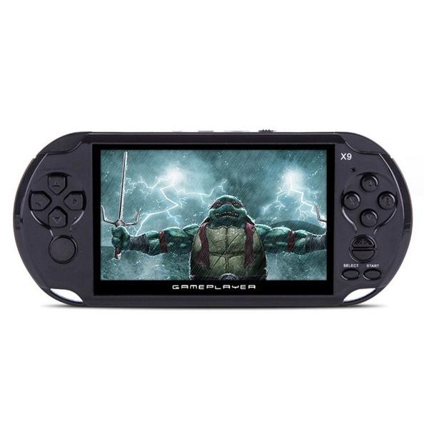 Portable Handheld Video Game Console Player 5.0' Video Games & Consoles Black - DailySale