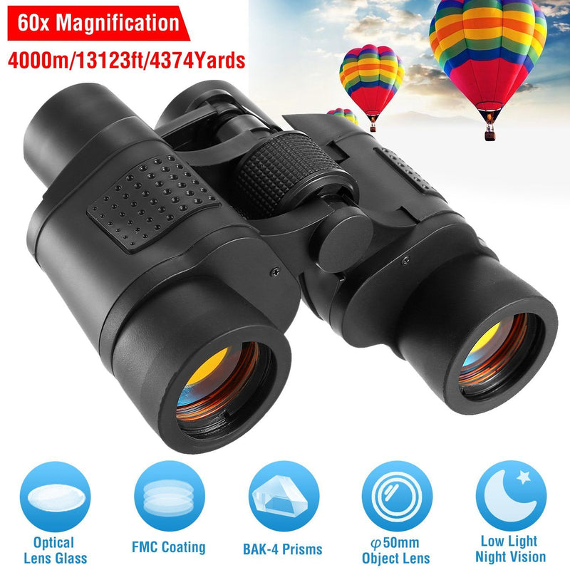 Portable HD Binoculars with Shoulder Strap Bag Sports & Outdoors - DailySale