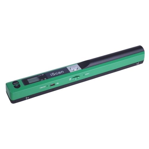 Portable HD iScan Paper Document Scanner Computer Accessories Green - DailySale