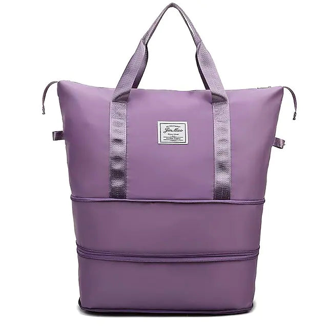 Portable Large Capacity Sports Travel Fitness Bag Bags & Travel Violet - DailySale