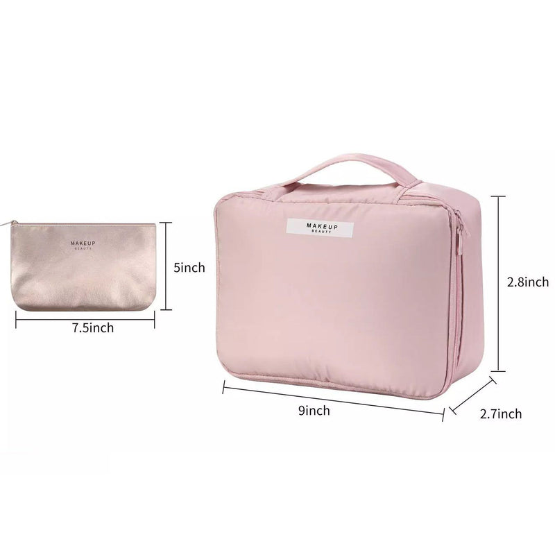 Portable Makeup Beauty Bag Multifunction Cosmetic Organizer Toiletry Tidy Bag Bags & Travel - DailySale