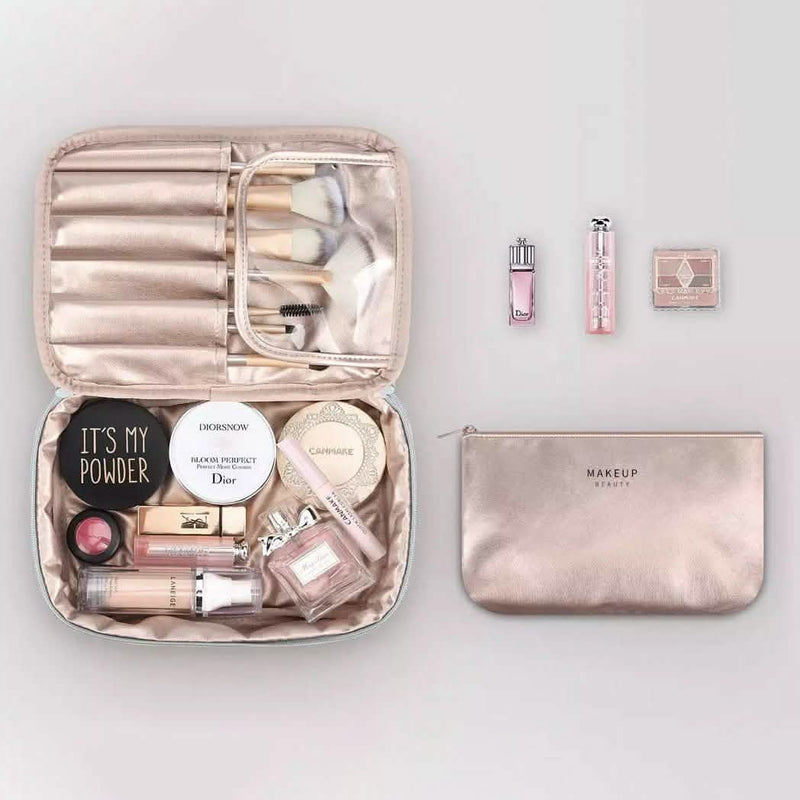 Portable Makeup Beauty Bag Multifunction Cosmetic Organizer Toiletry Tidy Bag Bags & Travel - DailySale
