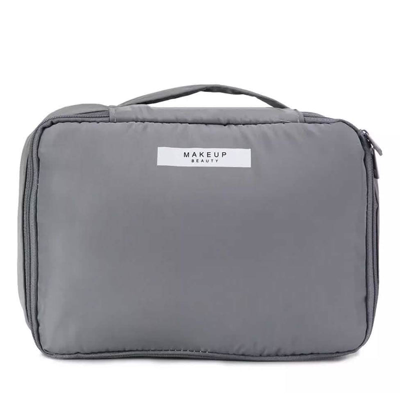 Portable Makeup Beauty Bag Multifunction Cosmetic Organizer Toiletry Tidy Bag Bags & Travel Gray - DailySale