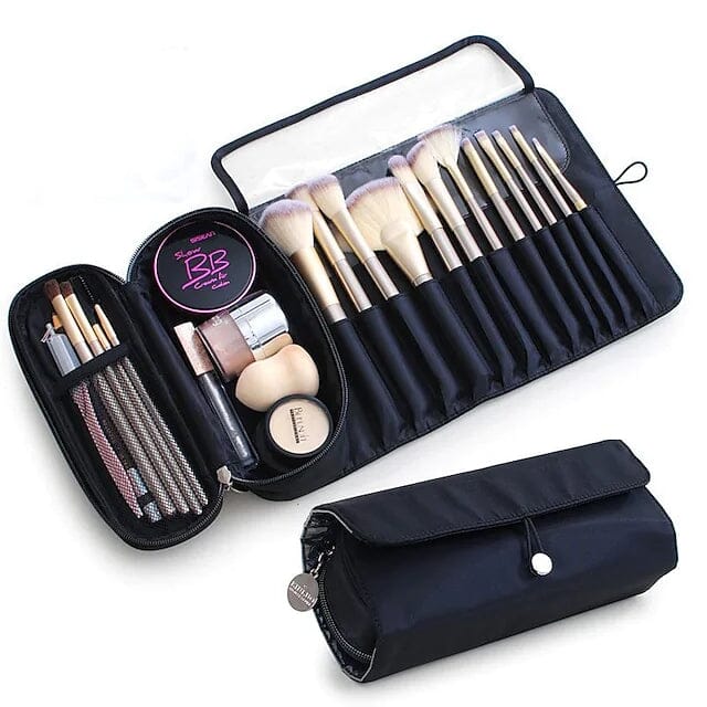 Portable Makeup Brush Organizer Makeup Brush Bag Bags & Travel - DailySale