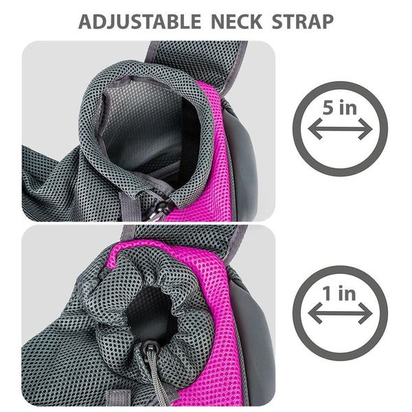 Portable Mesh Breathable Pet Sling Backpacks Pet Supplies - DailySale