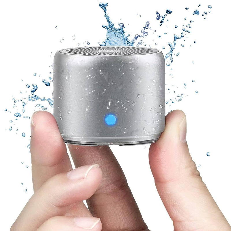 Portable Mini Bluetooth Speaker Speakers Silver - DailySale