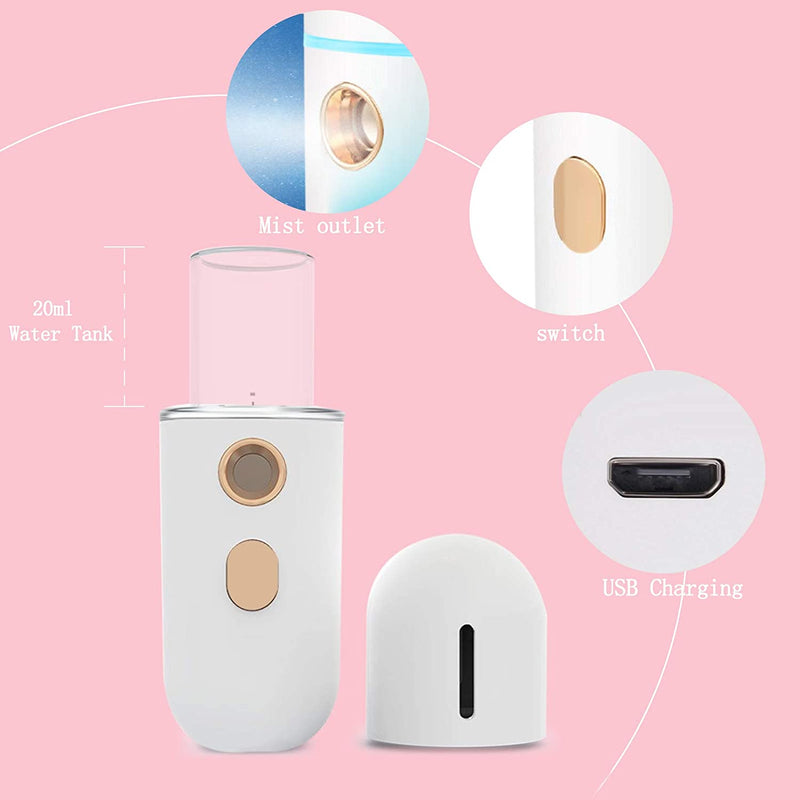 Portable Mini Face Steamer Beauty & Personal Care - DailySale