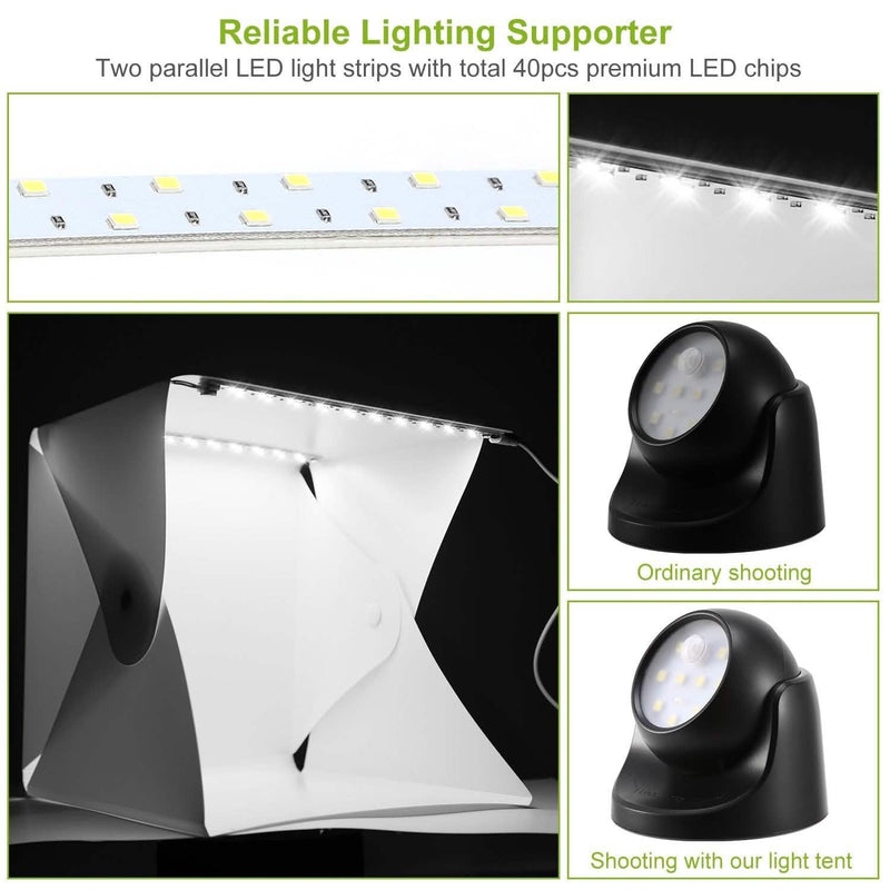 Portable Photo Studio Light Box Cameras & Drones - DailySale