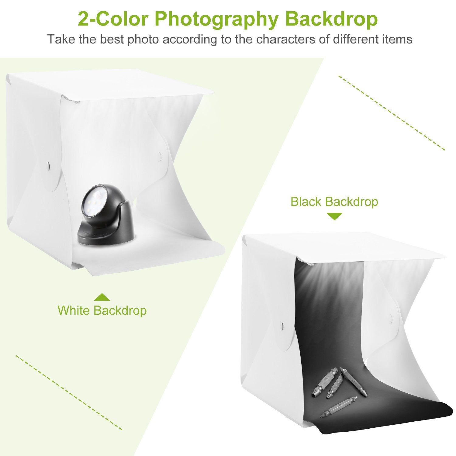 Portable Photo Studio Light Box Cameras & Drones - DailySale