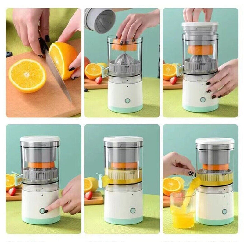 Portable Rechargeable Mini Citrus Juicer Kitchen Appliances - DailySale