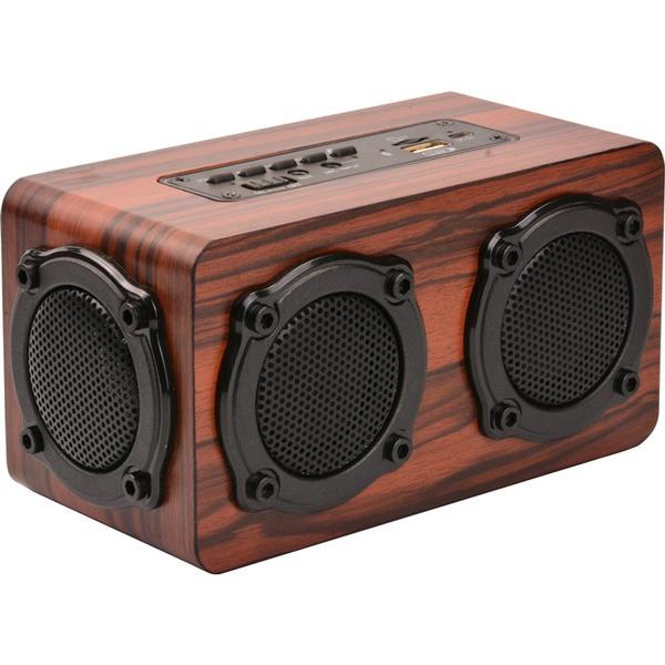 Portable Retro Wooden Wireless Bluetooth 4.2 Speaker Speakers - DailySale
