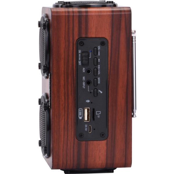 Portable Retro Wooden Wireless Bluetooth 4.2 Speaker Speakers - DailySale