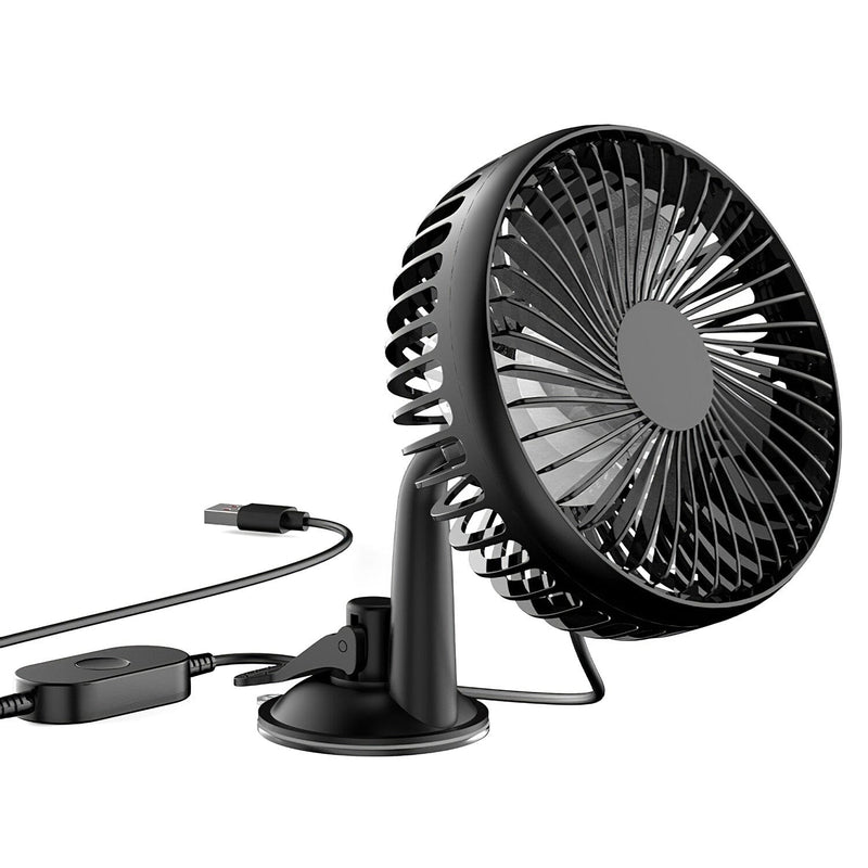 Portable Rotatable Car Cooling Fan Automotive - DailySale