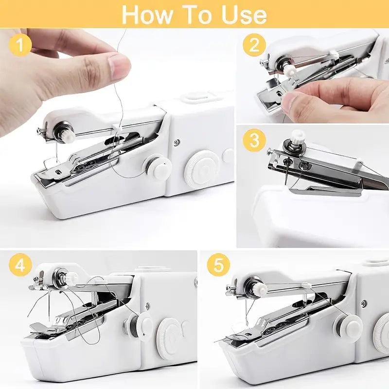 Portable Sewing Machine Quick Handheld Stitch Tool Household Appliances - DailySale