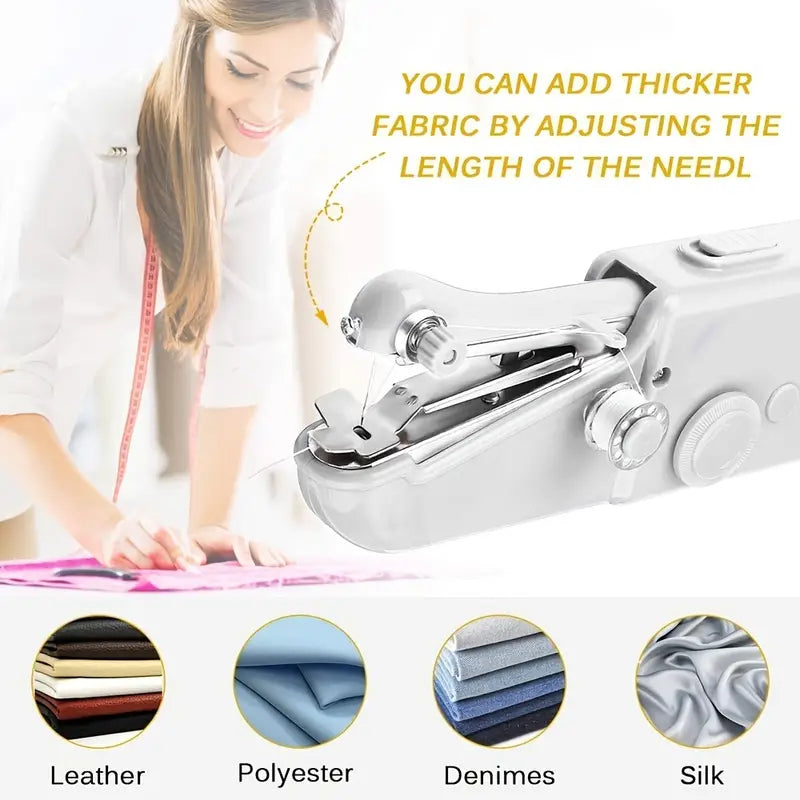 Portable Sewing Machine Quick Handheld Stitch Tool Household Appliances - DailySale