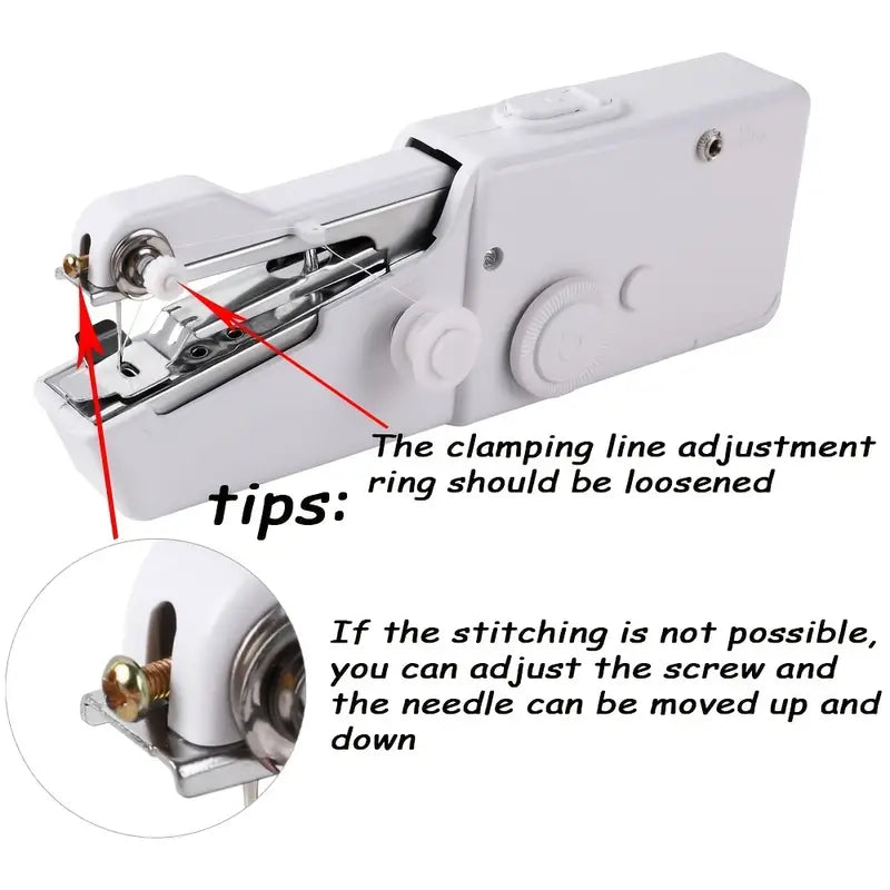 Portable Sewing Machine Quick Handheld Stitch Tool Household Appliances - DailySale