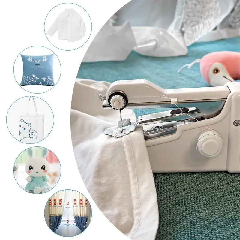 Portable Sewing Machine Quick Handheld Stitch Tool Household Appliances - DailySale