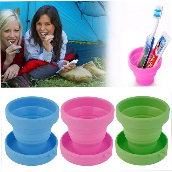 Portable Silicone Telescopic Drinking Collapsible Folding Cup Kitchen & Dining - DailySale