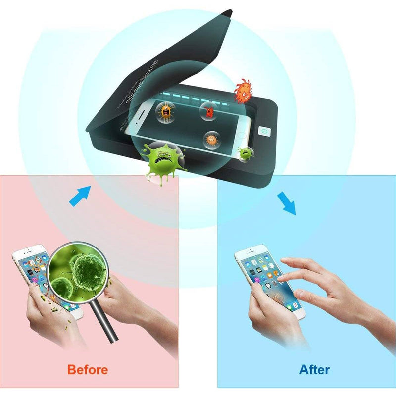 Portable Smart Mobile Phone Cleaner Device with Aromatherapy Function Wellness & Fitness - DailySale