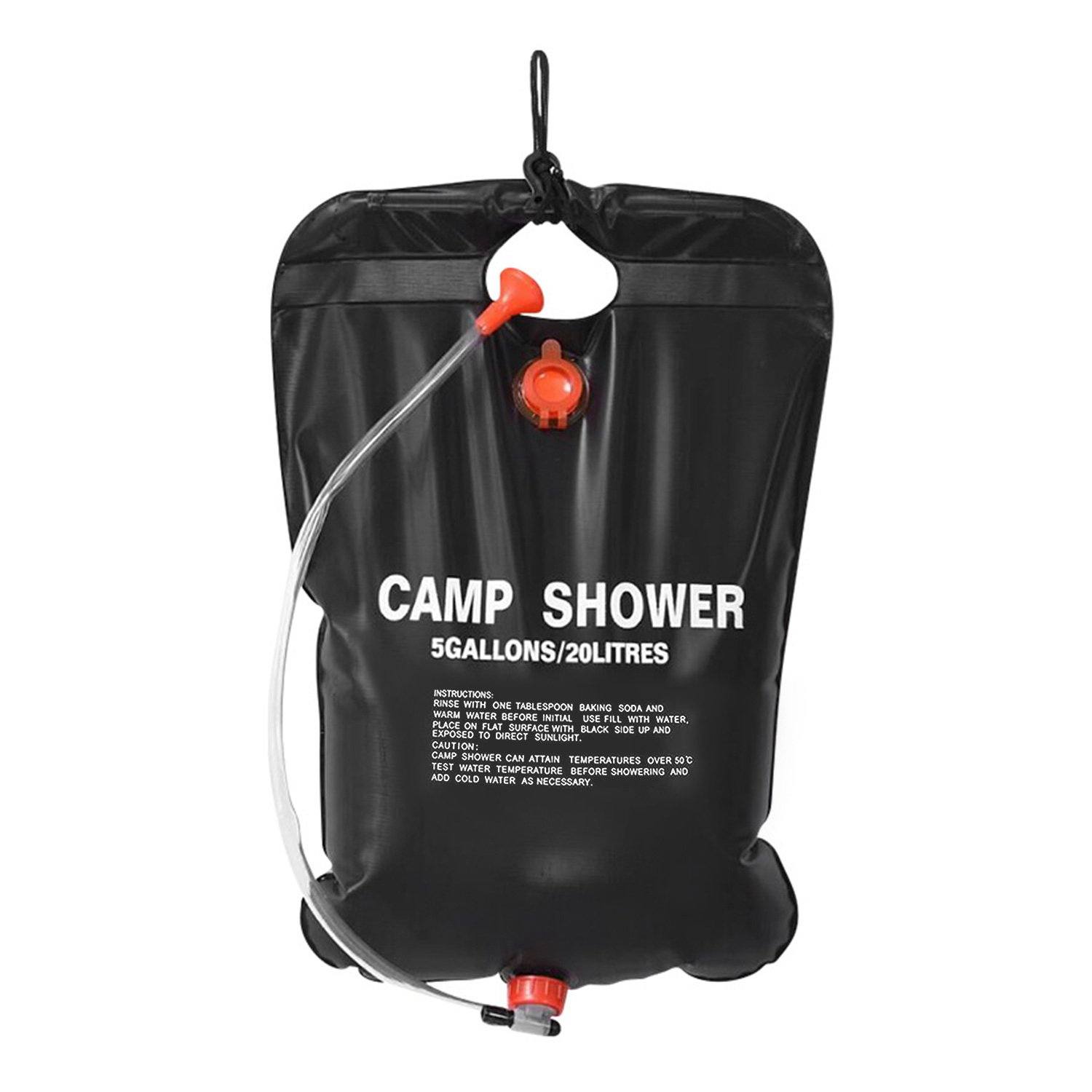 Portable Solar Heated Shower Bag Sports & Outdoors - DailySale