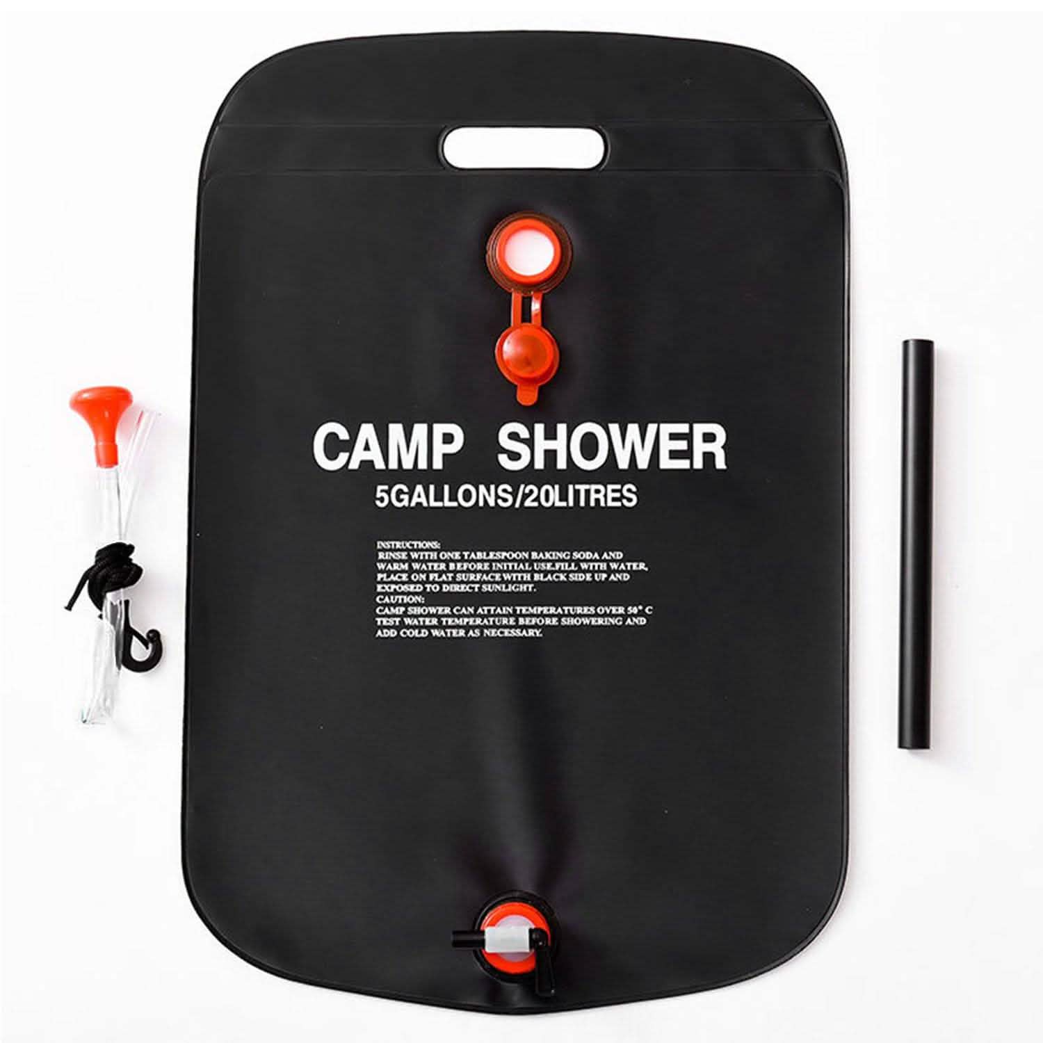 Portable Solar Heated Shower Bag Sports & Outdoors - DailySale