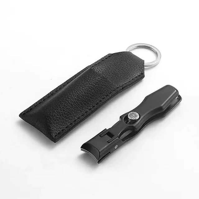 Portable Ultra Sharp Nail Clippers Stainless Steel Beauty & Personal Care Black - DailySale