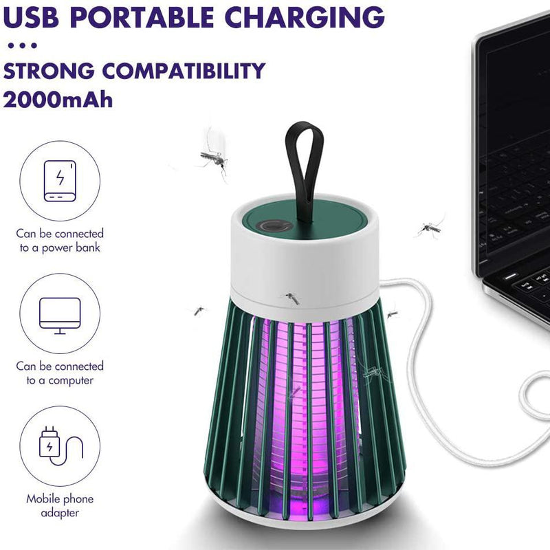 Portable USB Electric Mosquito Killing LED Lamp Pest Control - DailySale