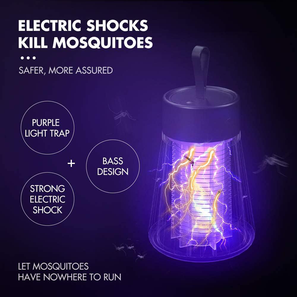 Portable USB Electric Mosquito Killing LED Lamp Pest Control - DailySale