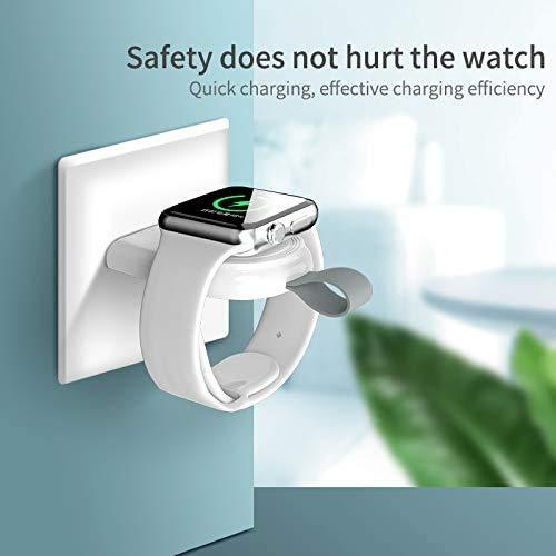 Portable USB Wireless Magnetic Fast Charging Compatible for Apple Watch Series Smart Watches - DailySale