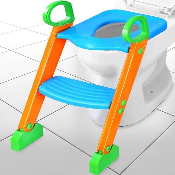 Potty Training Toilet Seat with Steps Baby - DailySale