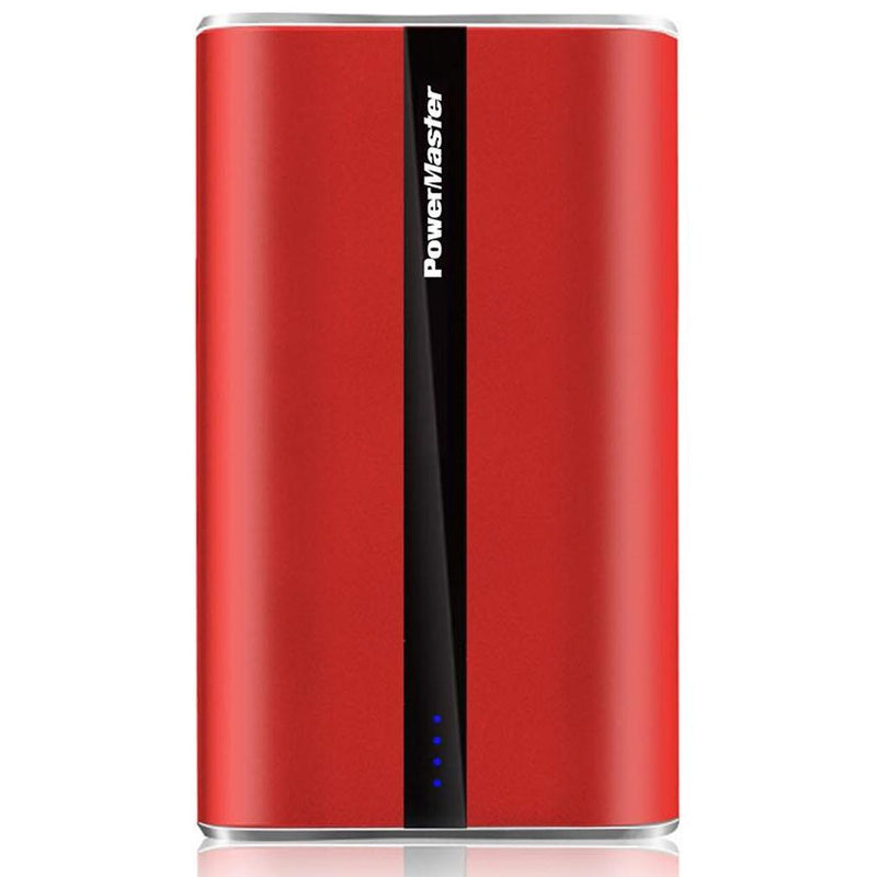 Power Master Portable Charger with USB Ports Phones & Accessories Red 20,000mAh - DailySale