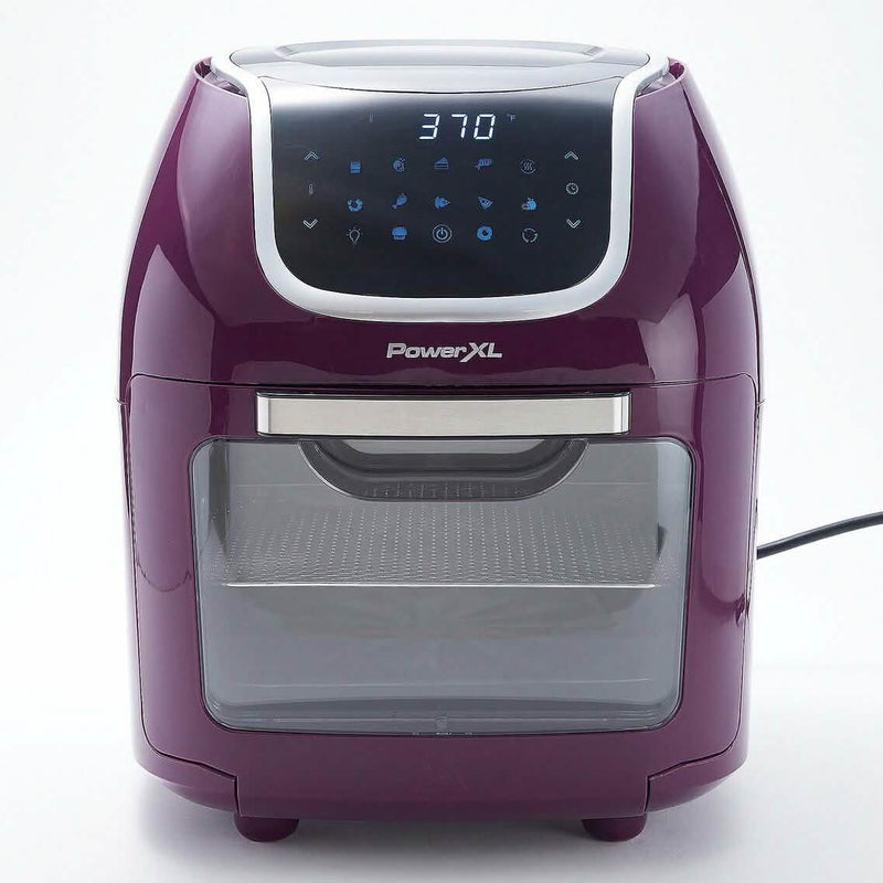 PowerXL 1700W 10-qt Vortex Air Fryer Pro Oven with Presets & Accessories Kitchen & Dining Eggplant - DailySale