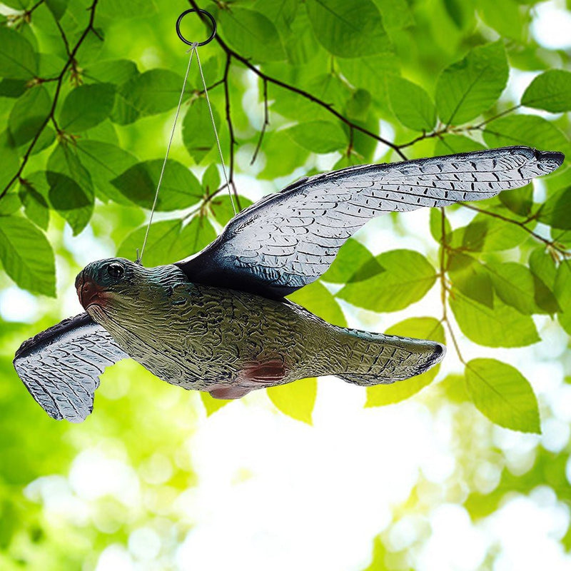 Premium Bird Pest Repellent Fake Flying Hawk Pest Control - DailySale