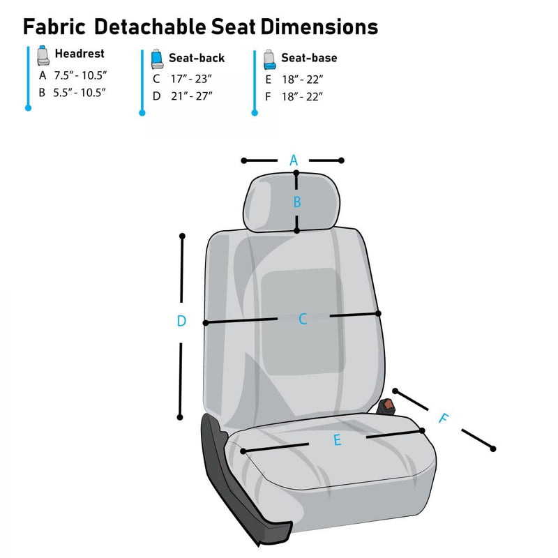 Premium Car Seat Cushions - Front Set Automotive - DailySale