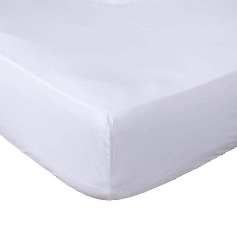 Premium Fitted Bottom Sheet - Assorted Colors and Sizes Linen & Bedding Queen White - DailySale