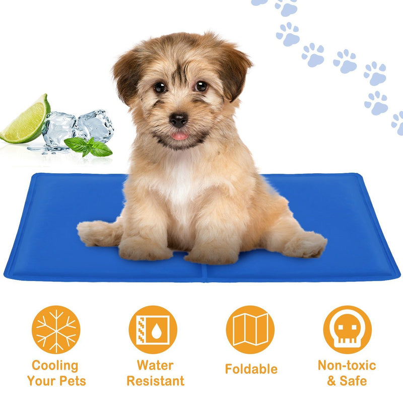 Pressure Activated Pet Gel Self Cooling Mat Pad Pet Supplies - DailySale