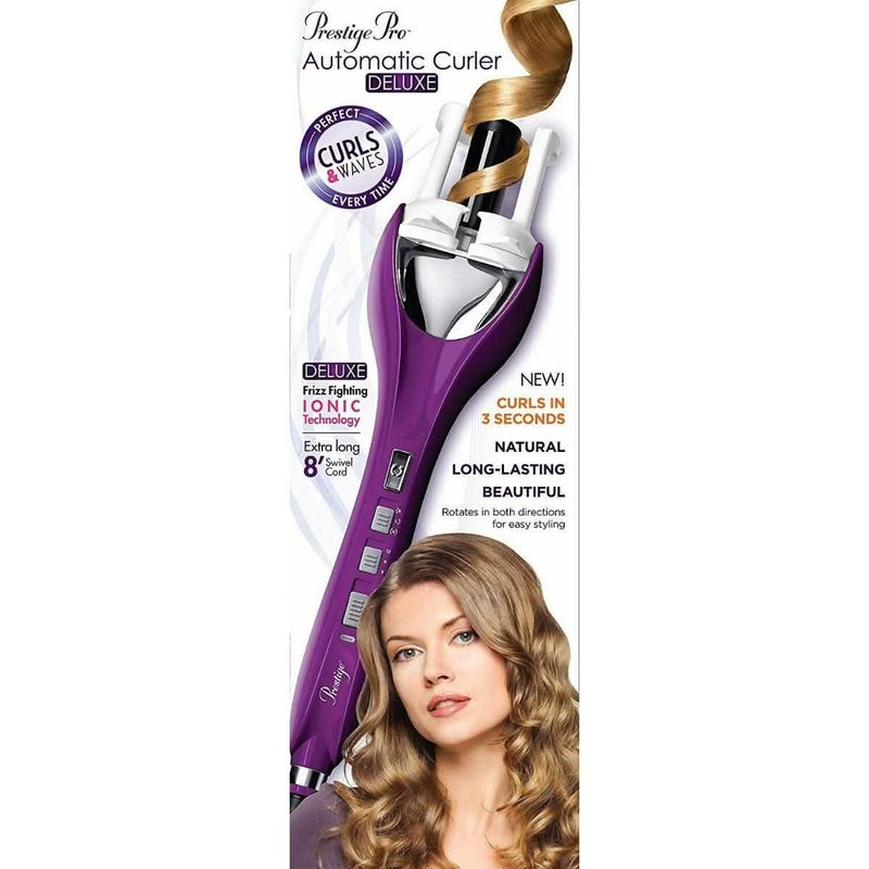 Prestige Pro Automatic Curler Deluxe with Ionic Technology Beauty & Personal Care - DailySale